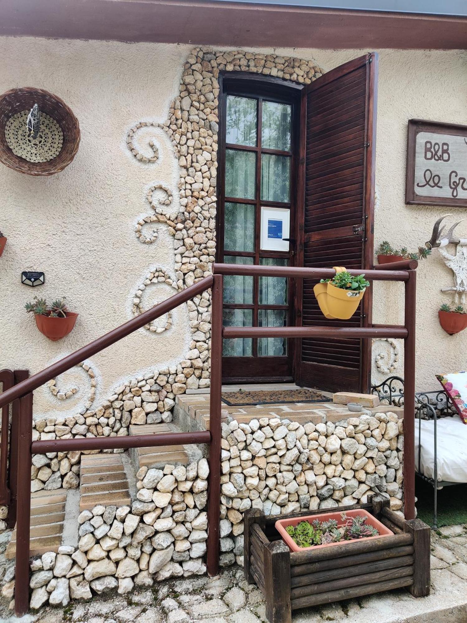 B&B Le Grette Gioia Dei Marsi Eksteriør bilde
